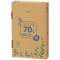 ＴＡＮＯＳＥＥ　リサイクルポリ袋　青　７０Ｌ　ＢＯＸタイプ　１箱（１００枚）