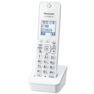 パナソニック　コードレス電話機（子機１台付）　ホワイト　ＶＥ－ＧＤ２７ＤＬ－Ｗ　１台3