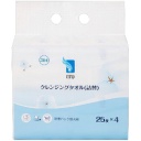 アィティーオー　ＩＴＯクレンジングタオル　ＢＯＸタイプ　詰替用　１パック（１００枚：２５枚×４袋）