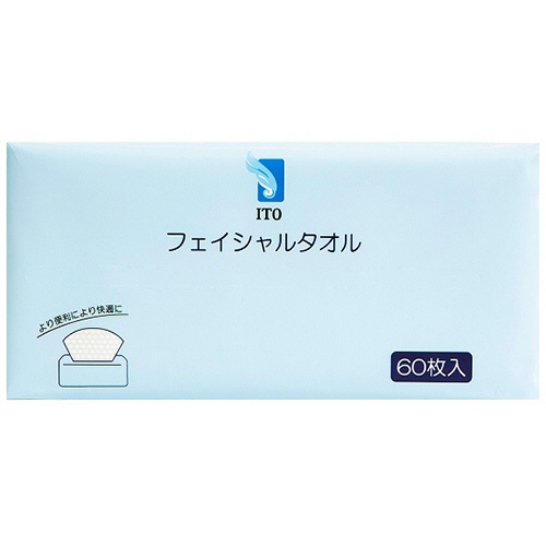 アィティーオー　ＩＴＯフェイシャルタオル　１パック（６０枚）1