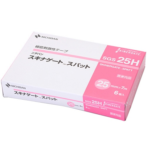 ニチバン　スキナゲート　スパット　スモールパック　２５ｍｍ×７ｍ　ＳＧＳ２５Ｈ　１箱（６巻）1
