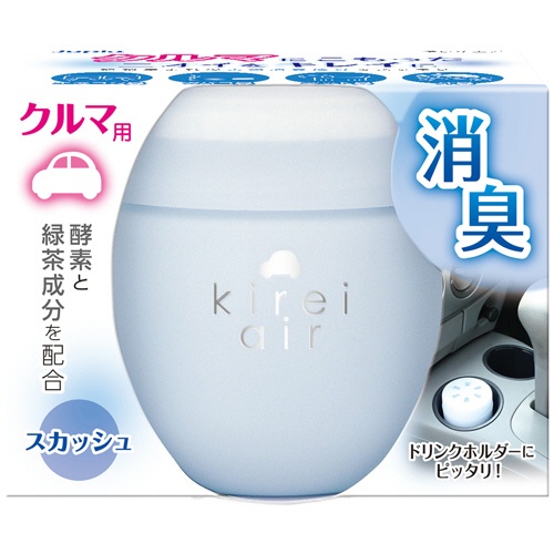 晴香堂　クルマ用　キレイエア　スカッシュ　９５ｇ　１個1