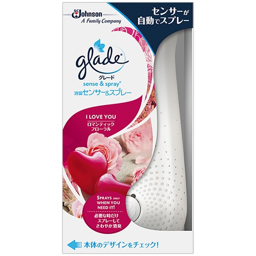 ジョンソン　グレード　消臭センサー＆スプレー　ロマンティックフローラル　本体　１８ｍｌ　１個1