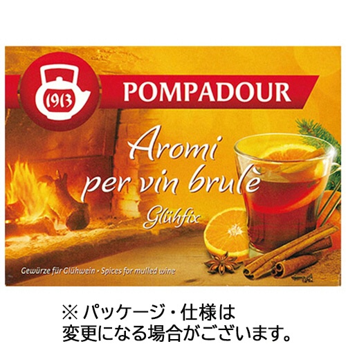 ポンパドール　グリュー（ホットワイン用）　２ｇ　１箱（１５バッグ）1