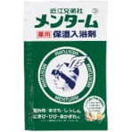 紀陽除虫菊　近江兄弟社　メンターム　薬用　保湿入浴剤　２５ｇ　１包