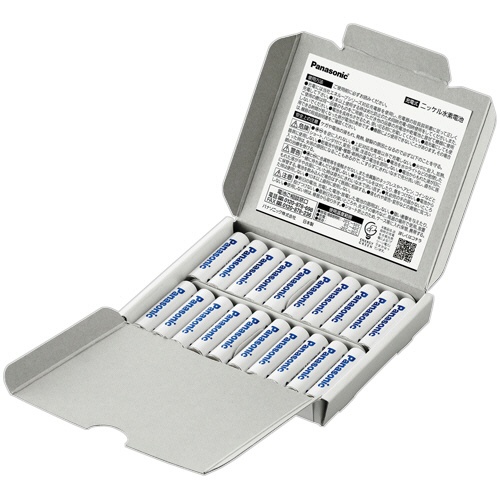 パナソニック　充電式ニッケル水素電池　ｅｎｅｌｏｏｐ　スタンダードモデル　単４形　ＢＫ－４ＭＣＤ／２０　１パック（２０本）1