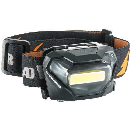 オーム電機　ＬＥＤヘッドライト　ＬＥＡＤ　ＷＡＲＲＩＯＲ　ＬＣ－ＬＷ５５０Ｃ－Ｋ　１個1