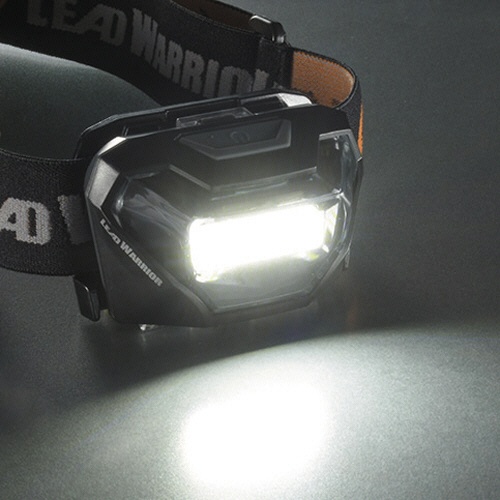 オーム電機　ＬＥＤヘッドライト　ＬＥＡＤ　ＷＡＲＲＩＯＲ　ＬＣ－ＬＷ５５０Ｃ－Ｋ　１個2