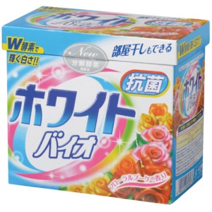 日本合成洗剤　ホワイトバイオ　抗菌　粉末洗剤　０．８ｋｇ　１個1