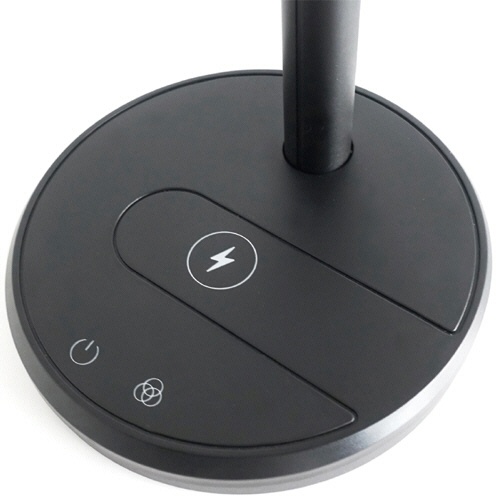 スワン電器　ＬＥＤデスクライト　スタンド式　２４Ｗ　ブラック　ＤＳ－５２０ＢＫ　１台3