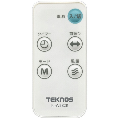 千住　ＴＥＫＮＯＳ　３０ｃｍ壁掛けフルリモコン扇風機　ホワイト　ＫＩ－Ｗ２８２Ｒ　１台2
