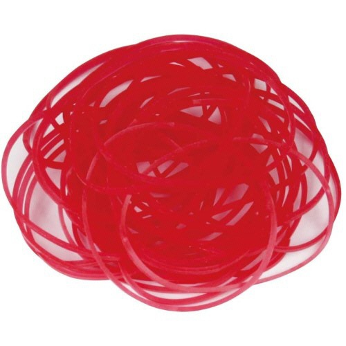 共和　オーバンド　シリコーンバンド　クレアス　＃１６　内径３８ｍｍ　レッド　３００ｇ　ＧＧＳ－３００－ＲＤ　１袋2