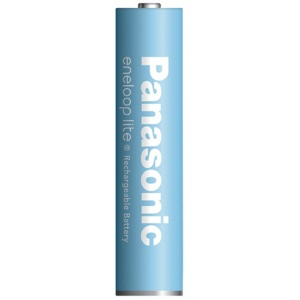 パナソニック　充電式ニッケル水素電池　ｅｎｅｌｏｏｐ　ｌｉｔｅ　お手軽モデル　単４形　ＢＫ－４ＬＣＤ／２Ｈ　１パック（２本）2