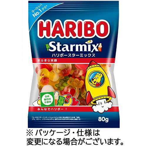 ハリボー　スターミックス　８０ｇ　１個1