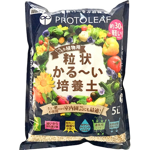 プロトリーフ　粒状かるーい培養土　５Ｌ／袋　１箱（１０袋）1
