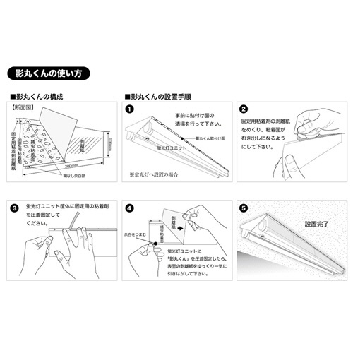 大協技研工業　ＩＶＹ　透明捕虫テープ　＜影丸くん＞　１００×３００ｍｍ　透明　ＩＶＹ９８５０　１パック（１０枚）2