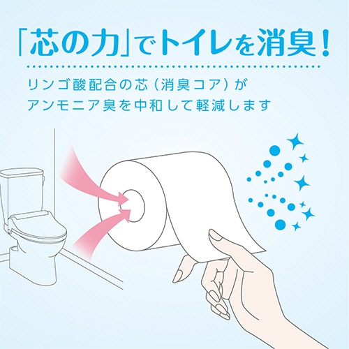 日本製紙クレシア　クリネックス　システィ　ダブル　４０ｍ　リラックスブルー　１パック（４ロール）5