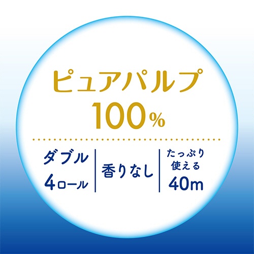 日本製紙クレシア　クリネックス　コトネル　ダブル　３０ｍ　１パック（４ロール）3