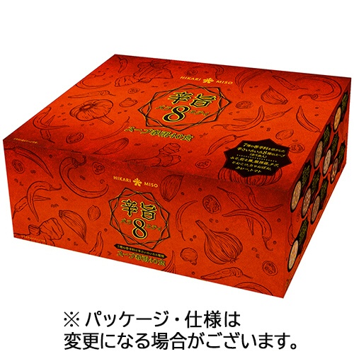 ひかり味噌　辛旨バラエティ８種のスープ春雨　１箱（４０食）1
