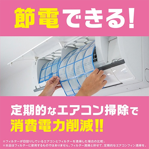 アース製薬　らくハピ　エアコン洗浄スプレー　Ｎｅｘｔｐｌｕｓ　エアリーフローラルの香り　４２０ｍｌ／本　１パック（２本）2