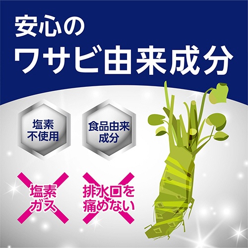 アース製薬　らくハピ　お風呂の排水口用　ピンクヌメリ予防　防カビプラス　１個5