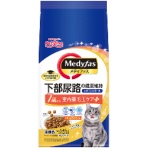 ペットライン　メディファス　室内猫　毛玉ケアプラス　７歳から　チキン＆フィッシュ味　１．４１ｋｇ（２３５ｇ×６袋）　１パック