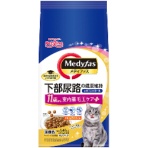 ペットライン　メディファス　室内猫　毛玉ケアプラス　１１歳から　チキン＆フィッシュ味　１．４１ｋｇ（２３５ｇ×６袋）　１パック