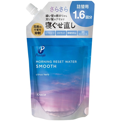 クラシエ　プロスタイル　モーニングリセットウォーター　シトラスハーブの香り　詰替用　４５０ｍｌ　１パック1