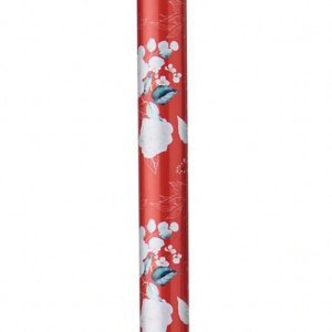 ケイ・ホスピア　愛杖　Ｅシリーズ　伸縮タイプ　赤花柄　Ｅ－２５３Ａ　１本2