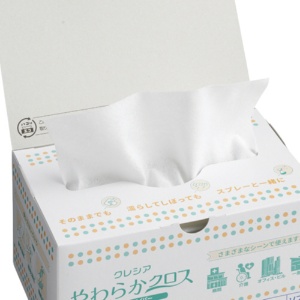 日本製紙クレシア　やわらかクロス　ハンディワイパー　１箱（１００枚）2