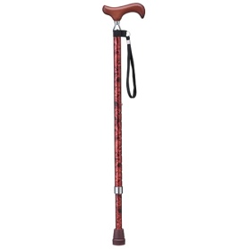 ケイ・ホスピア　愛杖　Ｅシリーズ　太杖　伸縮タイプ　木目　Ｅ－３５２　１本