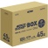 日本サニパック　エコノプラス　ＢＯＸ　ｎｏｃｏｏ　ｉｎ　半透明　４５Ｌ　０．０１５ｍｍ　ＣＥ４４　１パック（１００枚）1