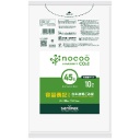 日本サニパック　ｎｏｃｏｏ　容量表記ごみ袋　省資源　白半透明