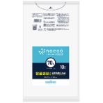 日本サニパック　ｎｏｃｏｏ　容量表記ごみ袋　業務用　白半透明