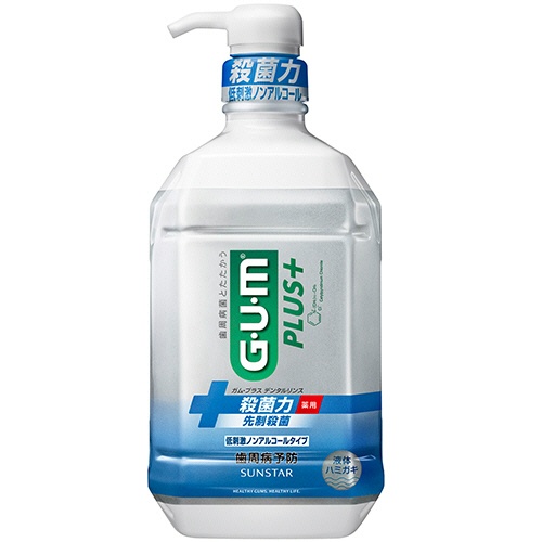 サンスター　Ｇ・Ｕ・Ｍ（ガム）・ＰＬＵＳ　デンタルリンス　低刺激ノンアルコールタイプ　９００ｍｌ　１本1