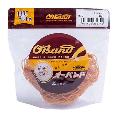 共和　オーバンド　＃１２　内径２５．４ｍｍ　５０ｇ入　透明袋　ＧＥＡ－Ｎ－００２　１袋1