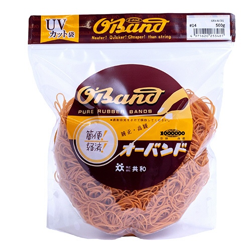 共和　オーバンド　＃１４　内径３２ｍｍ　５００ｇ入　透明袋　ＧＦＡ－Ｎ－００１　１袋1