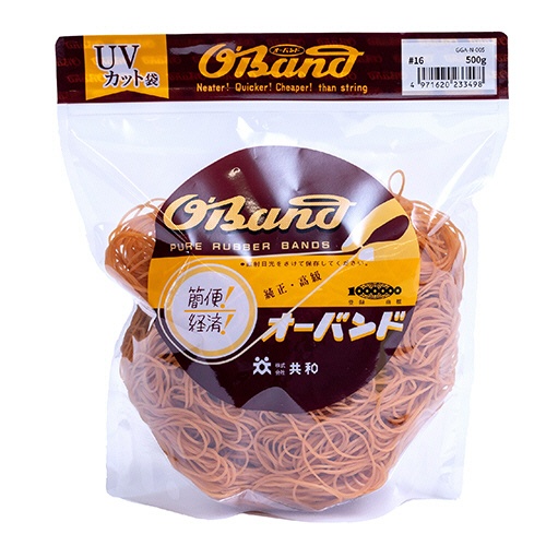 共和　オーバンド　＃１６　内径３８ｍｍ　５００ｇ入　透明袋　ＧＧＡ－Ｎ－００５　１袋1