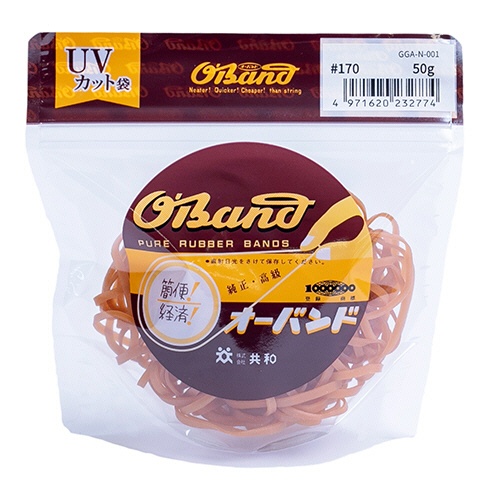 共和　オーバンド　＃１７０　内径３８ｍｍ　５０ｇ入　透明袋　ＧＧＡ－Ｎ－００１　１袋1