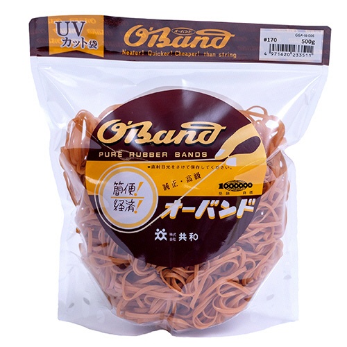 共和　オーバンド　＃１７０　内径３８ｍｍ　５００ｇ入　透明袋　ＧＧＡ－Ｎ－００６　１袋1