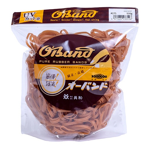 共和　オーバンド　＃１７５　内径３８ｍｍ　５００ｇ入　透明袋　ＧＧＡ－Ｎ－００７　１袋1