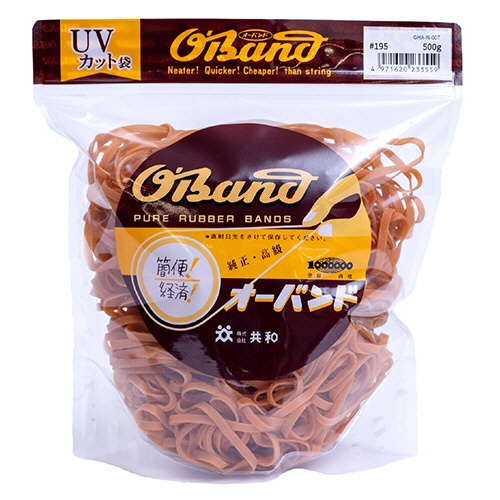 共和　オーバンド　＃１９５　内径４４．５ｍｍ　５００ｇ入　透明袋　ＧＨＡ－Ｎ－００７　１袋1