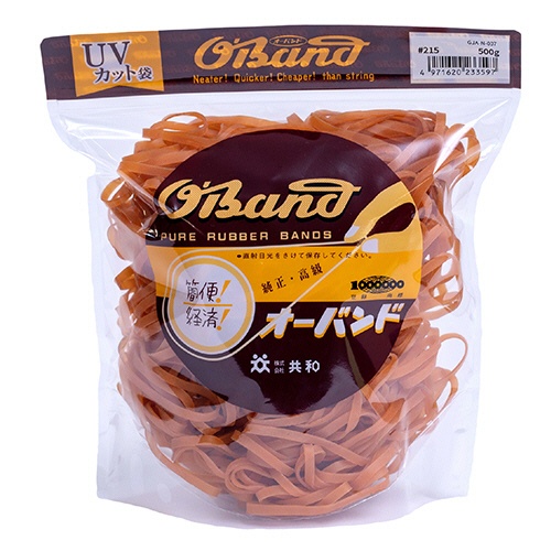 共和　オーバンド　＃２１５　内径５１ｍｍ　５００ｇ入　透明袋　ＧＪＡ－Ｎ－００７　１袋1