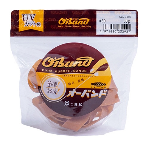 共和　オーバンド　＃３０　内径７６ｍｍ　５０ｇ入　透明袋　ＧＬＡ－Ｎ－００９　１袋1
