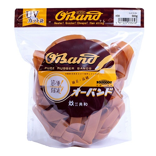 共和　オーバンド　＃３０　内径７６ｍｍ　５００ｇ入　透明袋　ＧＬＡ－Ｎ－００５　１袋1