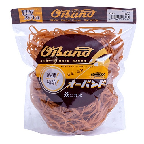 共和　オーバンド　＃３１０　内径７６ｍｍ　５００ｇ入　透明袋　ＧＬＡ－Ｎ－００６　１袋1