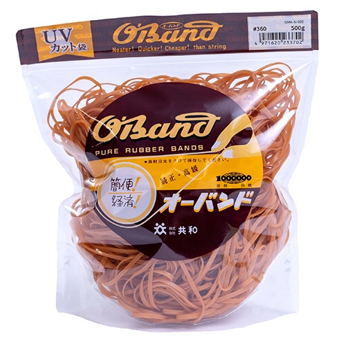 共和　オーバンド　＃３６０　内径８９ｍｍ　５００ｇ入　透明袋　ＧＭＡ－Ｎ－００６　１袋1