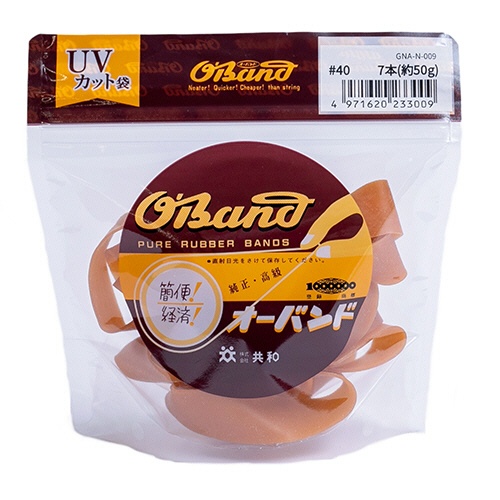 共和　オーバンド　＃４０　内径１０１．５ｍｍ　５０ｇ入　透明袋　ＧＮＡ－Ｎ－００９　１袋1