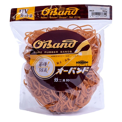 共和　オーバンド　＃４１０　内径１０１．５ｍｍ　５００ｇ入　透明袋　ＧＮＡ－Ｎ－００６　１袋1