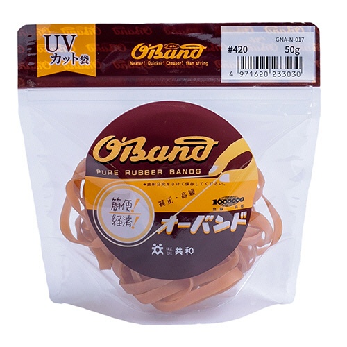 共和　オーバンド　＃４２０　内径１０１．５ｍｍ　５０ｇ入　透明袋　ＧＮＡ－Ｎ－０１７　１袋1